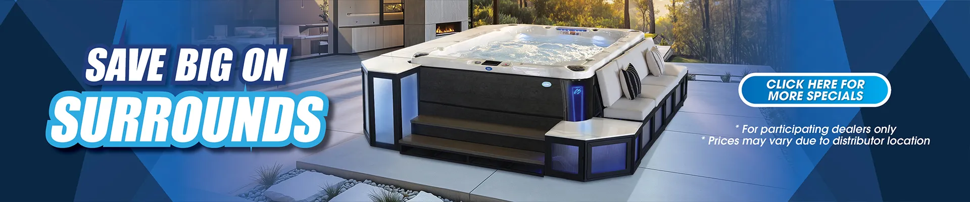 Calspas hot tub being used in a family setting - Atlanta