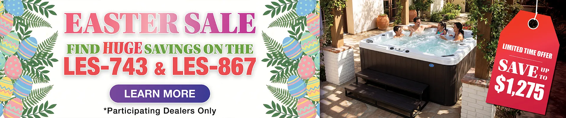 Calspas hot tub being used in a family setting - Atlanta